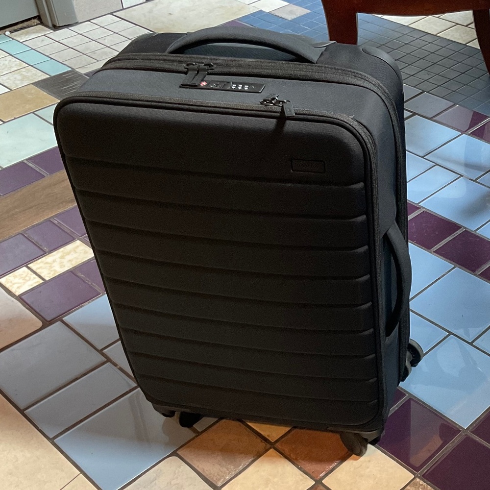 Away RARE Soft-Sided Expandable Bigger Carry-On in Black